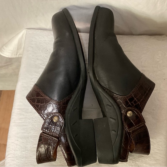 Ariat Leather Clog Style Mules w/Slingback Size 8B - Picture 11 of 11